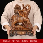 招財大象木紋:如圖所示 × 1件