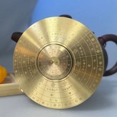 普通8cm黃銅復古羅盤普通 × 1個