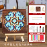 免掐絲款胡桃木杯墊-敦煌祥紋 × 1個