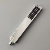 電鍍款 鋼製長方形手持花灑 × 1套