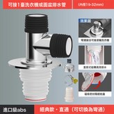 兩用款三通+升級不鏽鋼座【磁吸閉合】配卡箍:如圖 × 1個