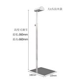 大A頭拉絲銀色款,官方標配 × 1個