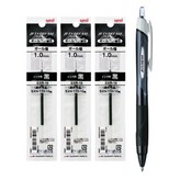 BLACK 리필 3개+볼펜 1개