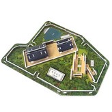 3D우드락 입체퍼즐 적상산성 × 1개