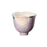 灑紫-牡丹蝴蝶-六瓣茶杯 × 1個