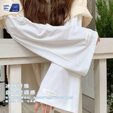 棉標AIM-白色 不吸熱好用 ,可調節 袖口加大 原版 AIM標 × 1個