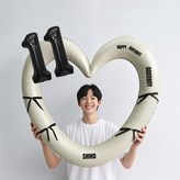 11 크림하트 × 1세트
