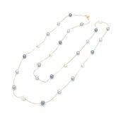 N012長項鍊(153cm)-K金 × 1個