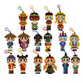 M10_디폼블럭10mm 세계전통의상 8종세트 × 1개