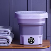 美規 升級電機9L香芋紫 藍光抑菌 自動定時 脫水一體 排水管 防纏繞 高扭力 × 1個