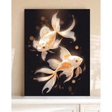 40cm*50cm(캔버스형)부귀잉어08 × 1세트