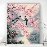 PK-05 매화꽃 까치 × 1개