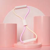 【粉白】八字開肩 拉力器 × 1個