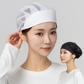 블랙 다용도 위생모자 × 1개