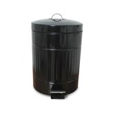 시그니처 페달 휴지통 5L-블랙 × 1개
