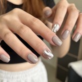 네일팁/라운드스퀘어/디자인/058