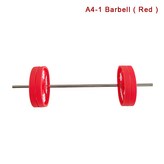 스쿼트 랙 펜꽂이 재미있는 체육관 바벨 무게 달린 독특한 미니 정리함