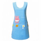 유치원 돌봄교실 선생님 교사용 앞치마 블루투끼