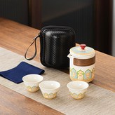 白色一壺三杯小黑包 × 1個