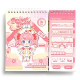 핑크 수첩 세트 × 1개