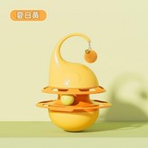 橙色 不倒翁 - 漏食玩具 × 1個