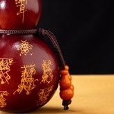 五路招財天心F法招財葫蘆,半斤可裝溫水酒水 × 1個