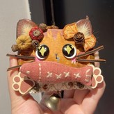 小魚貓咪娃娃 材料包 × 1個