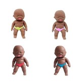 10cm 커피색 인형 (속옷 색상 랜덤) × 1개