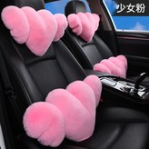 少女粉色:愛心頭枕 × 1個