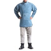 藍色拼接高領85cm,XXXL × 1個