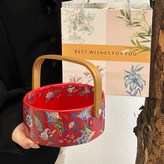 鳶尾花提籃-紅色+手提禮盒裝+禮,無規格 × 1個