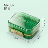 寶石綠-7格【三層密封+食品級材質】 × 1個