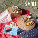 더해피 양면방수 피크닉 매트(소형)_꿀벌 핑크 × 더해피 양면방수 피크닉 매트(소형)