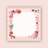 떡메 011. 로즈 플라워 디자인 × 1개