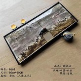 低價】品名《國畫石組合》80cm*30c × 1個