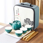 墨綠色品香杯前程似錦包:如圖所示484 × 1個
