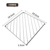 方形不鏽鋼 1只裝 可墊可蒸 × 1套