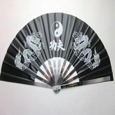 太極扇黑色 × 1個