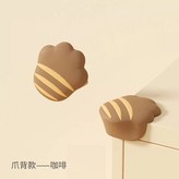 爪背款-咖色,4個 【熱銷裝 】 × 1個