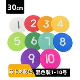 圓形數字標志物30CM（1-10號） × 1個
