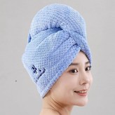 藍色【雙層加厚】,高端品質/強力吸水/不掉毛 × 1個