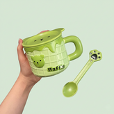 말차와플컵+뚜껑+스푼 × 1세트