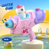 單噴頭 獨角獸公仔水槍 粉色 可替換 × 1個
