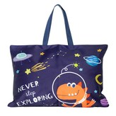 睡袋收納袋-橘色太空龍(中號約47*40cm) × 1個