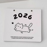 貓咪臺歷芯【2026年】卡通貓咪臺歷 × 1個