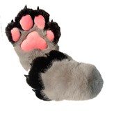 furry獸爪 - 伯爵灰黑 × 1個