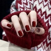 D003紅色銀邊 × 1個