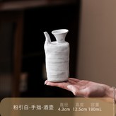 粉引白-手拙-壺 × 1個