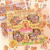 最火卡皮巴拉盒裝-100張【佛系日常】 × 1個