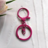 玫紅色三件套龍蝦扣 × 1個